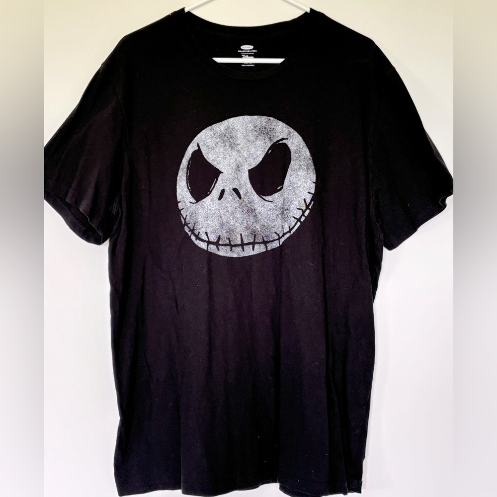 Old Navy Black *Disney* Jack Skellington T-shirt - XL